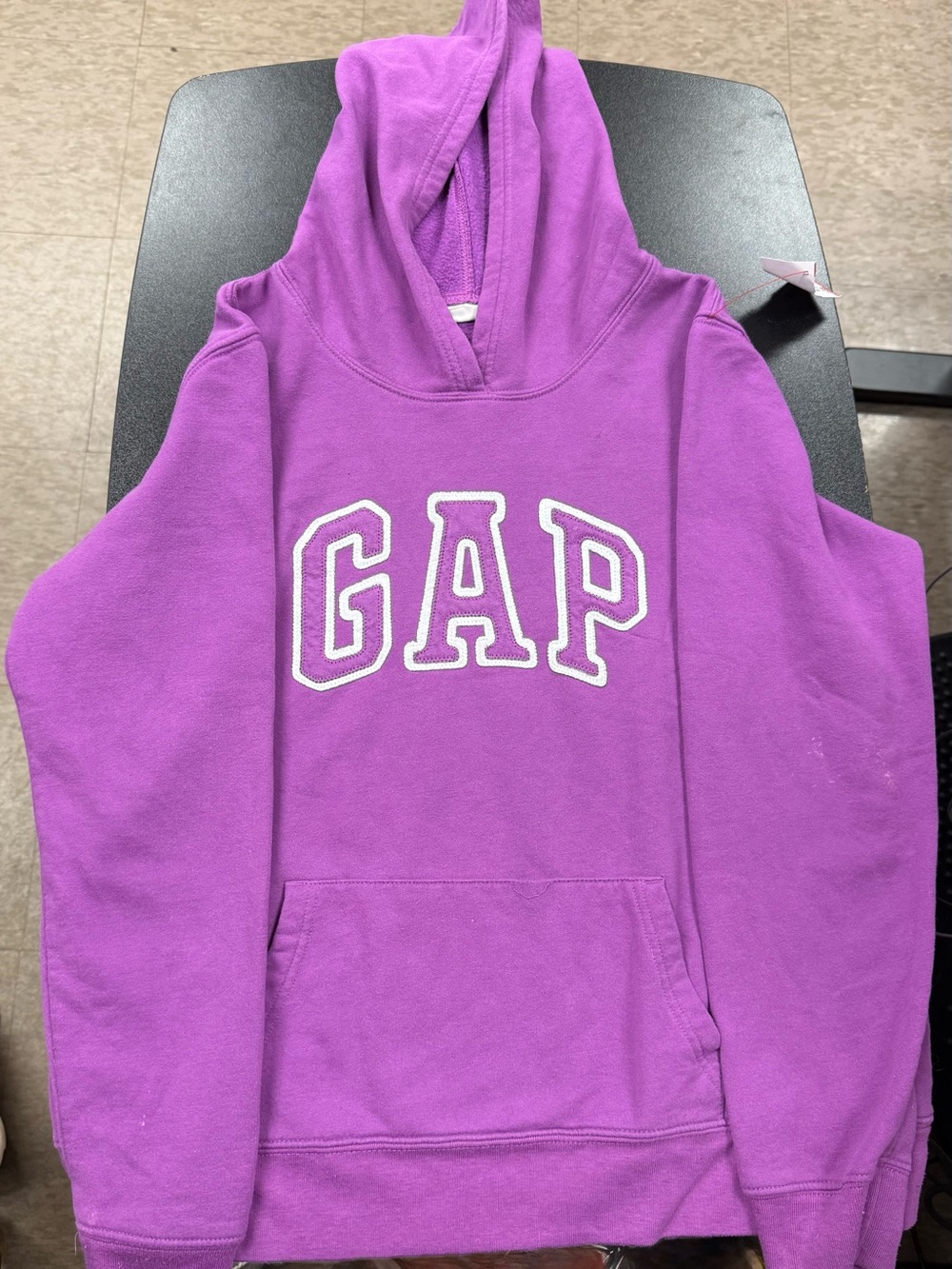 GAP Bright Purple Midweight Hoodie